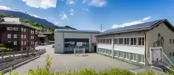 Schulhaus in Unterbäch